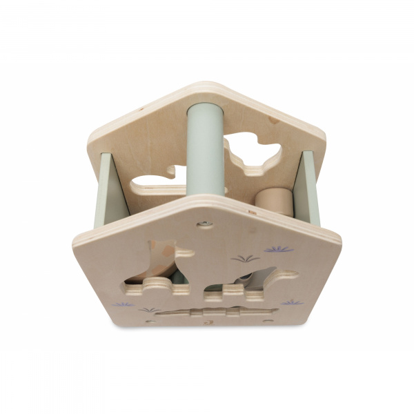 Boîte à formes en bois jungle jambo Jollein