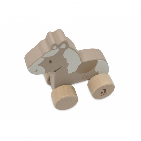 Jouet en bois à roulettes éléphant Jollein