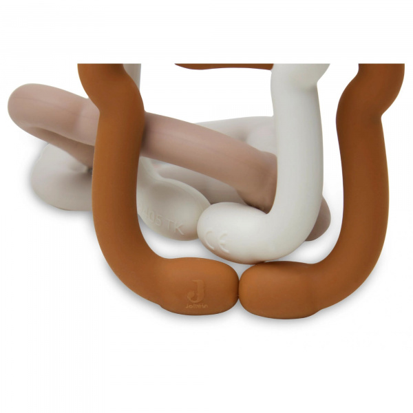 Jeu d'anneaux silicone teddy bear Jollein