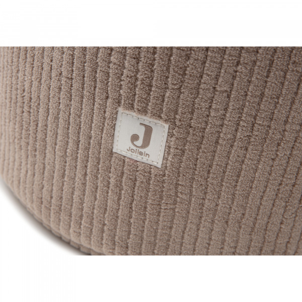 Panier de rangement 35 x 30 cm cloudy rib milky coffee Jollein