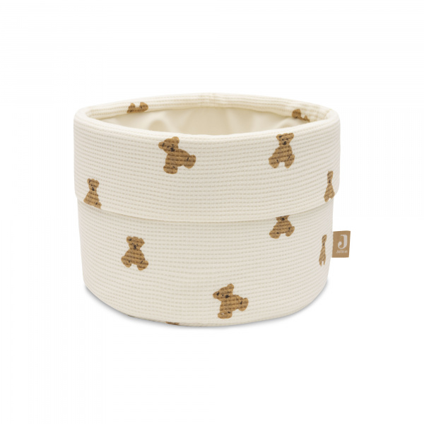 Panier de rangement little waffle mini teddy bear Jollein