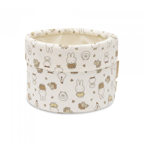 Panier de rangement miffy family farm Jollein