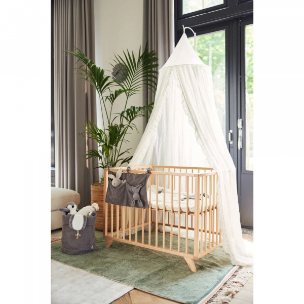 Panier de rangement corduroy storm grey Jollein