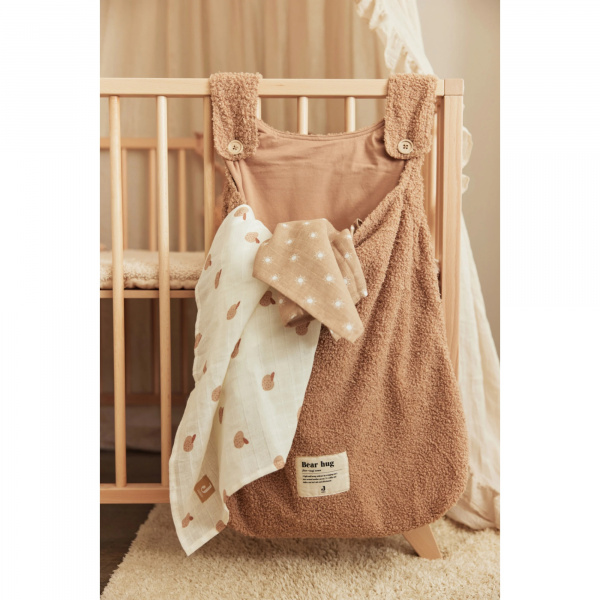 Sac de rangement bouclette biscuit Jollein