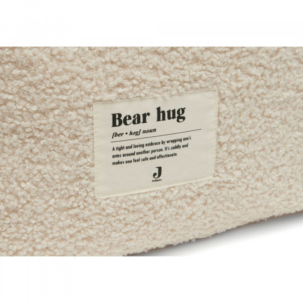 Sac de rangement bouclette naturel Jollein