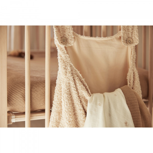 Sac de rangement bouclette naturel Jollein