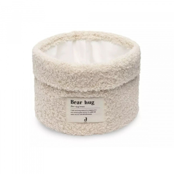 Panier de rangement 14x18 cm bouclette naturel Jollein