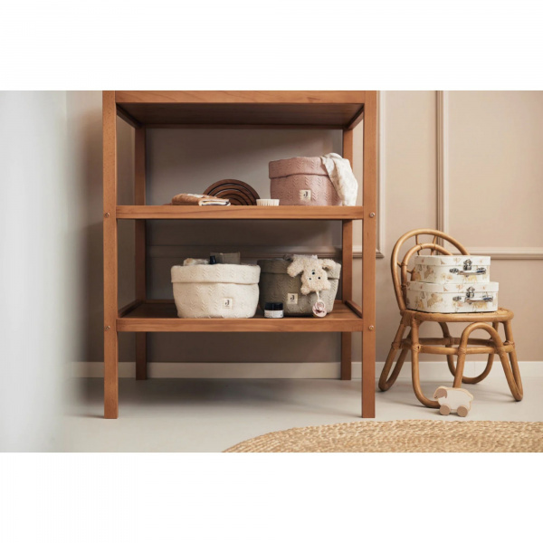Panier de rangement pure knit oatmeal Jollein