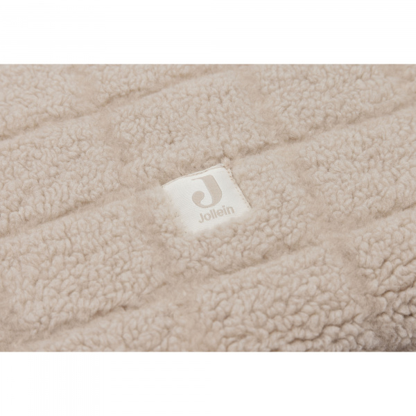 Sac de rangement teddy warm sand Jollein