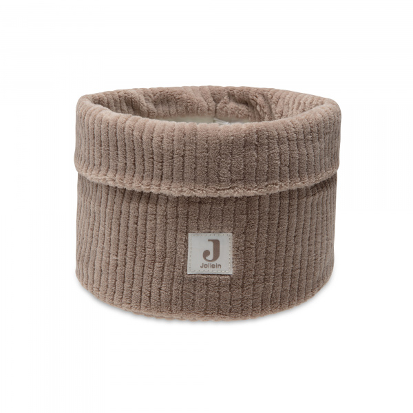 Panier de rangement 14 x 18 cm cloudy rib oatmeal Jollein
