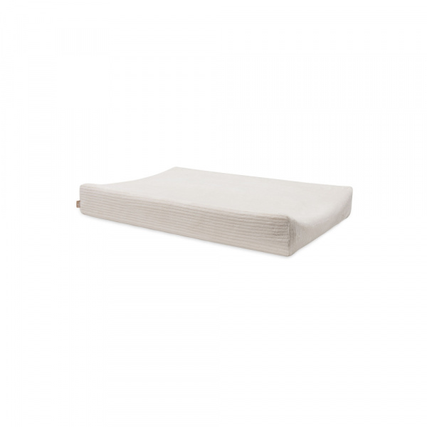 Housse matelas à langer 50 x 70 cm cloudy rib oatmeal Jollein