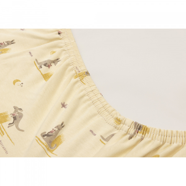 Housse matelas à langer 50 x 70 cm jersey kangaroots Jollein
