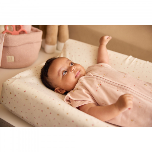 Housse matelas à langer 50 x 70 cm jersey pretty picnic Jollein