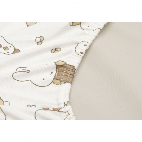 Housse matelas à langer 50 x 70 cm jersey miffy family farm Jollein