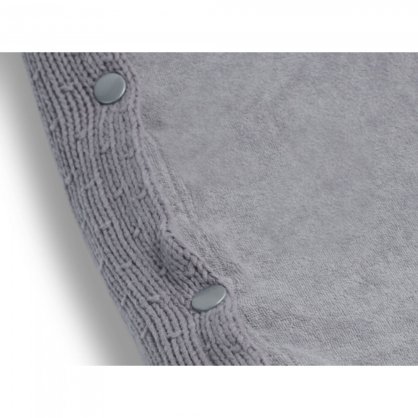Housse matelas à langer 50x70 cm bliss knit storm grey Jollein