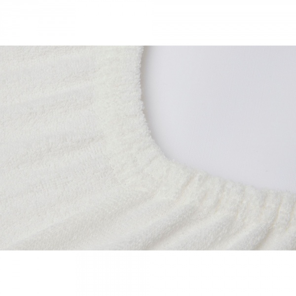 Lot de 2 housses matelas à langer éponge 50 x 70 cm white Jollein
