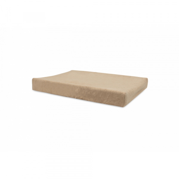 Lot de 2 housses matelas à langer éponge 50 x 70 cm oatmeal et sand Jollein
