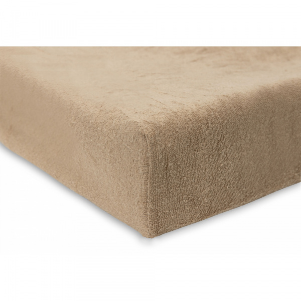 Lot de 2 housses matelas à langer éponge 50 x 70 cm oatmeal et sand Jollein