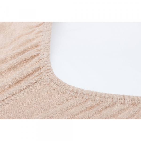 Lot de 2 housses matelas à langer éponge 50 x 70 cm oatmeal et sand Jollein