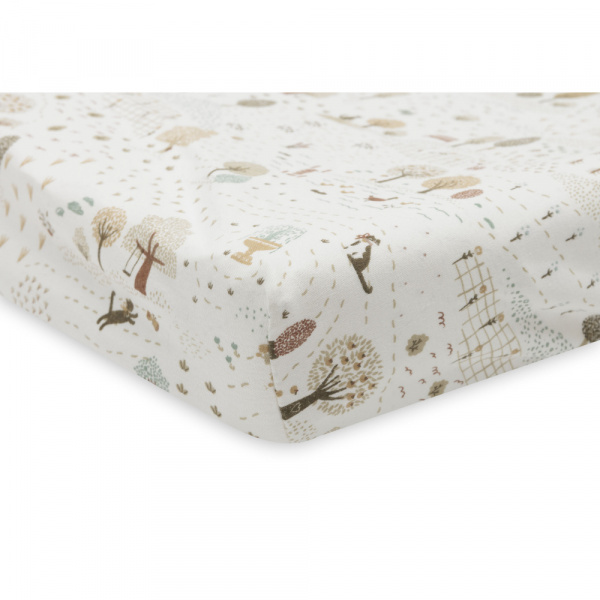 Housse matelas à langer 50 x 70 cm jersey jungle jambo Jollein