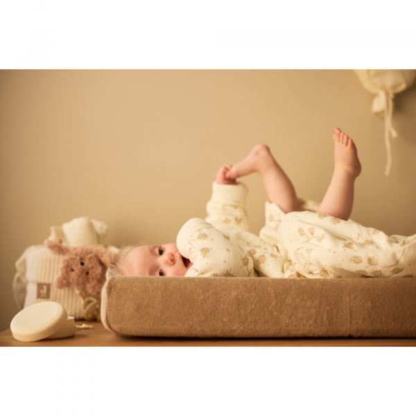 Housse matelas à langer éponge 50 x 70 cm ash green Jollein