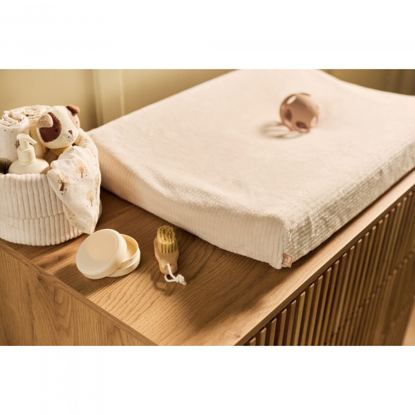 Housse matelas à langer éponge 50 x 70 cm ash green Jollein