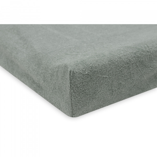 Lot de 2 housses matelas à langer éponge 50 x 70 cm oatmeal et sand Jollein