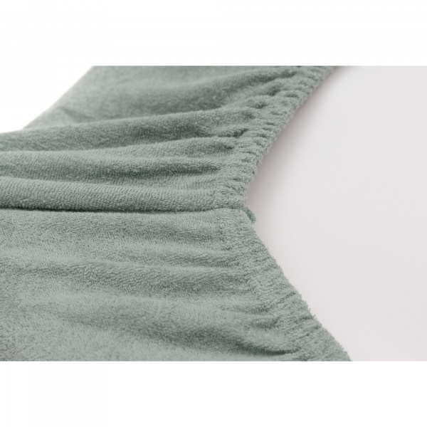 Lot de 2 housses matelas à langer éponge 50 x 70 cm oatmeal et sand Jollein