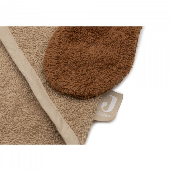 Cape de bain bébé éponge 75x75 cm jungle jambo guépard Jollein