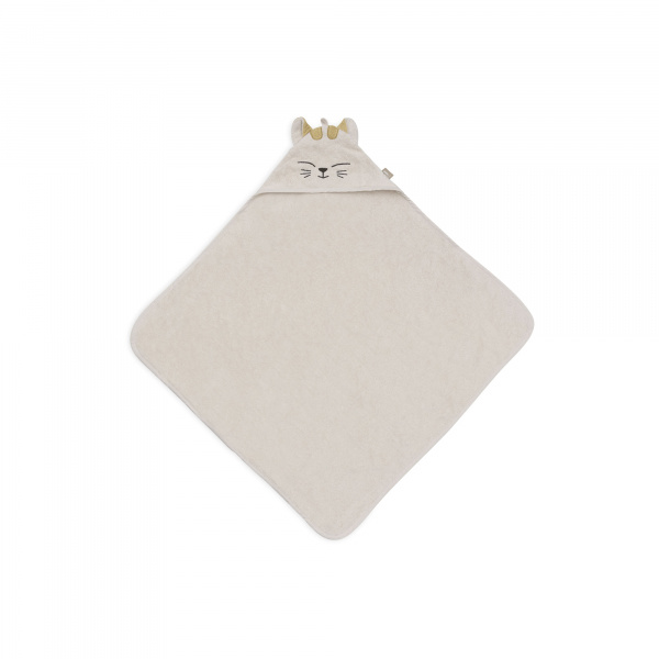 Cape de bain bébé éponge 75x75 cm charlie Jollein