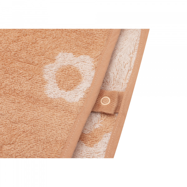 Poncho de bain éponge jacquard réversible 1-3 ans flower Jollein