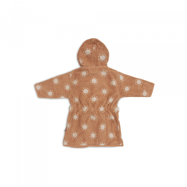 Peignoir éponge enfant jacquard sun 1-2 ans Jollein