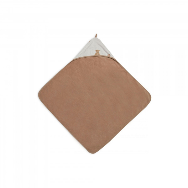 Cape de bain bébé 75x75 cm jersey teddy bear Jollein