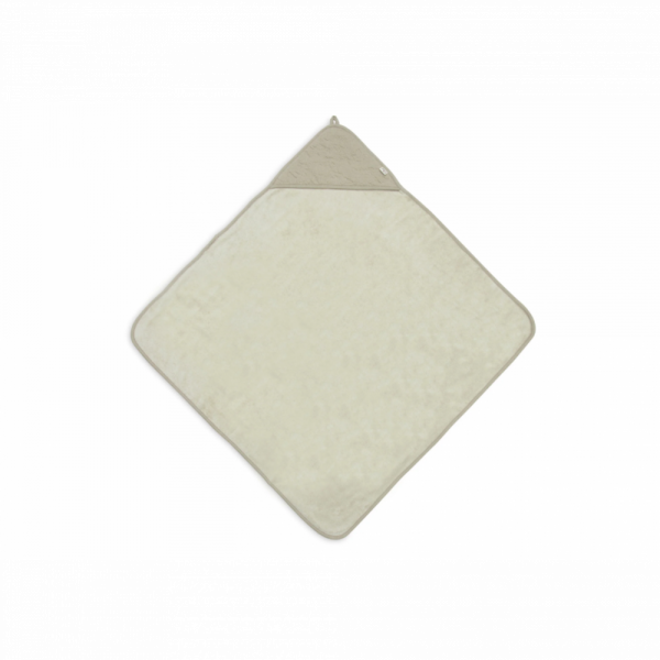 Cape de bain bébé 75 x 75 cm eponges waves olive Jollein