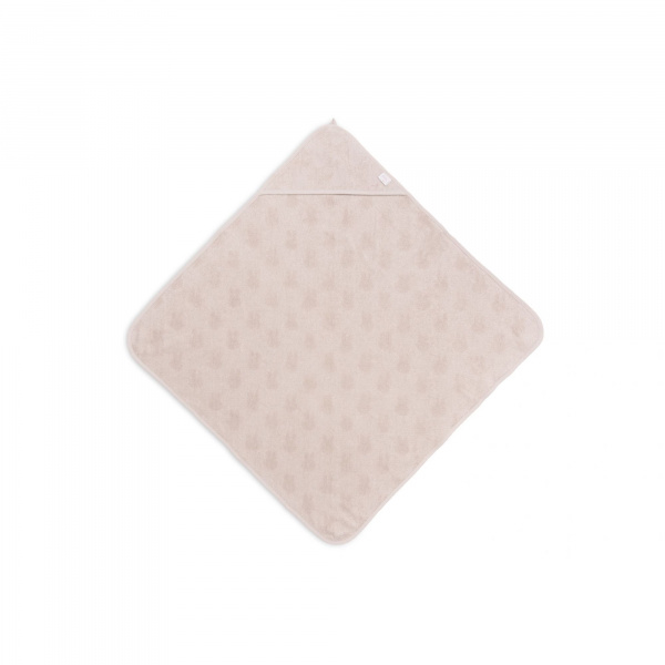 Cape de bain bébé éponge 75x75 cm ash green Jollein