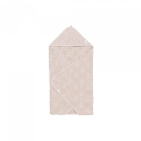 Cape de bain bébé éponge 75x75 cm ash green Jollein