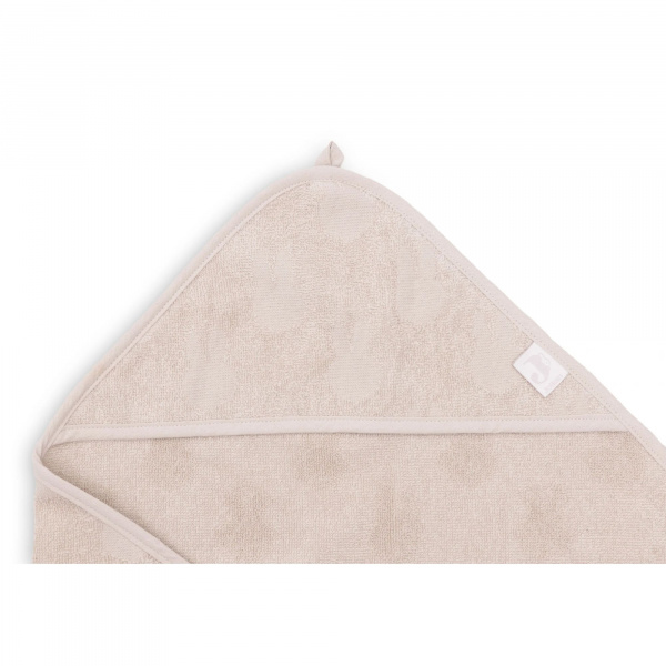 Cape de bain bébé éponge 75x75 cm ash green Jollein