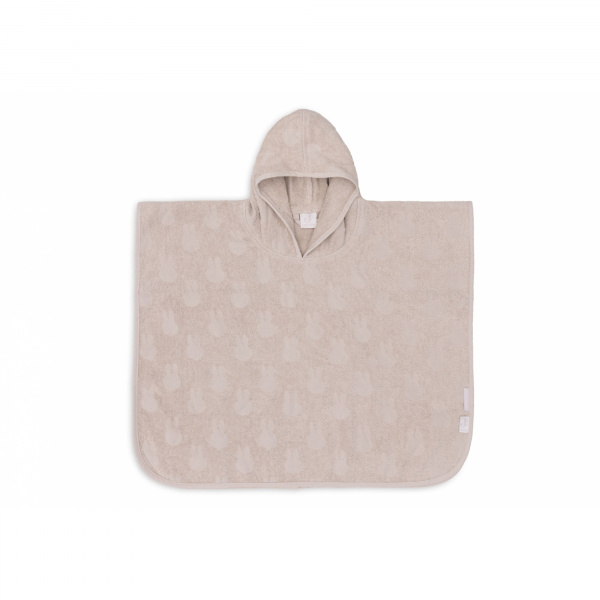 Poncho de bain éponge miffy jacquard olive Jollein