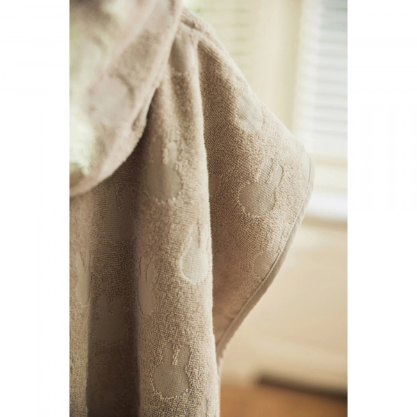 Poncho de bain éponge miffy jacquard olive Jollein