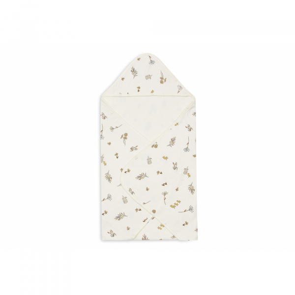 Cape de bain bébé 75x75 cm jersey dreamy mouse Jollein