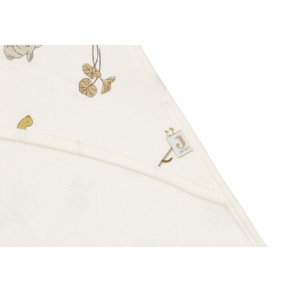 Cape de bain bébé 75x75 cm jersey dreamy mouse Jollein