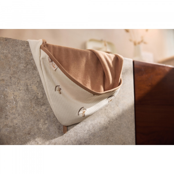 Cape de bain bébé 75x75 cm jersey dreamy mouse Jollein