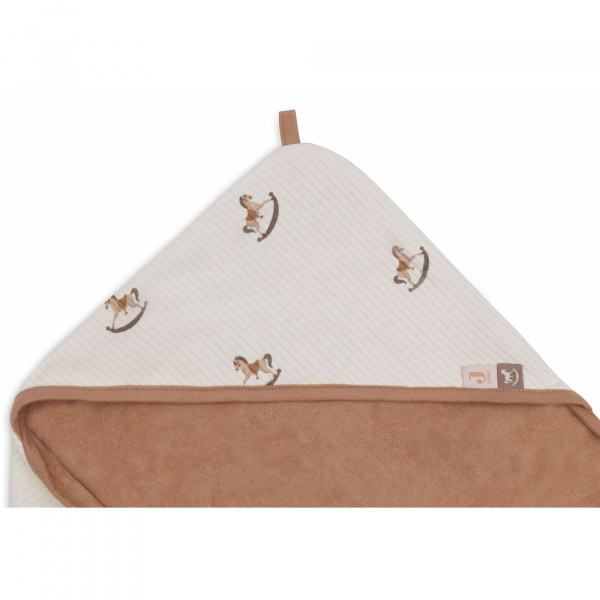 Cape de bain bébé 75x75 cm jersey dreamy mouse Jollein