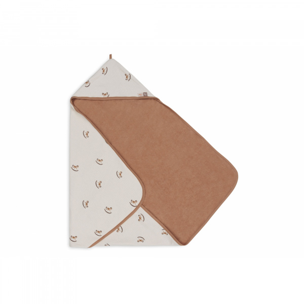 Cape de bain bébé 75x75 cm jersey dreamy mouse Jollein