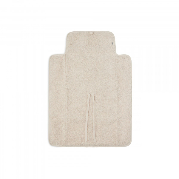 Tapis à langer nomade bouclette naturel Jollein