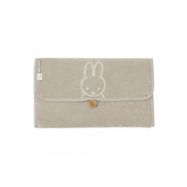 Tapis à langer nomade éponge miffy olive Jollein