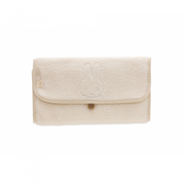 Tapis à langer nomade teddy miffy oatmeal Jollein