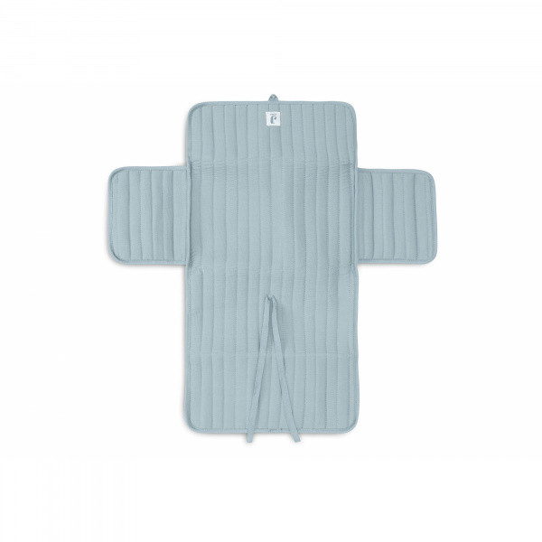 Tapis à langer nomade gaze de coton biscuit Jollein