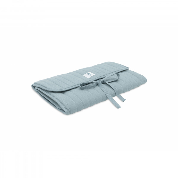 Tapis à langer nomade gaze de coton biscuit Jollein