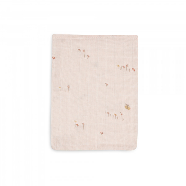 Lot de 3 gants de toilette gaze de coton pretty picnic Jollein